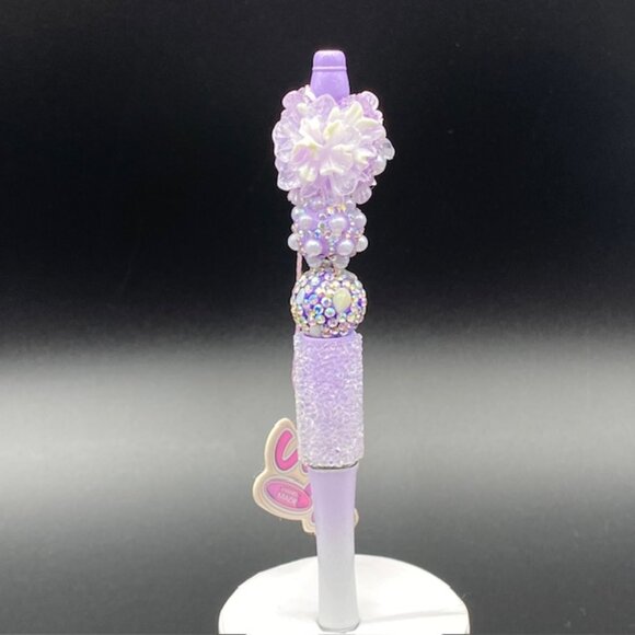 Fancy Beaded Ballpoint Pen - JoJo DIY Original Collectible - Picture 1 of 4